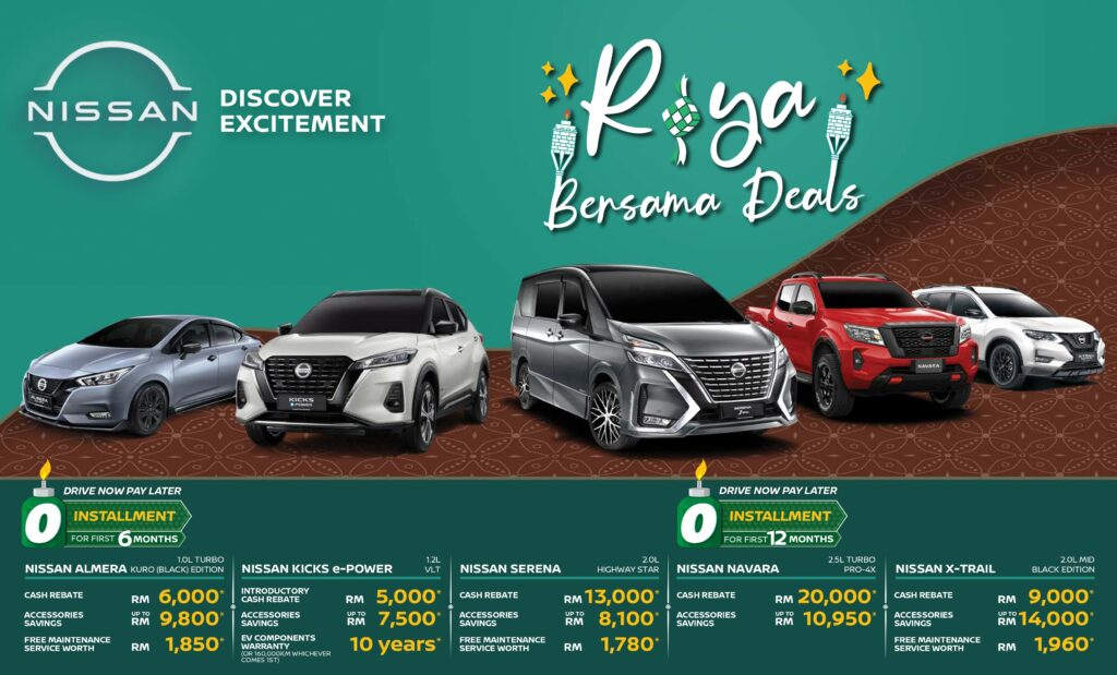 02 Nissan Raya Bersama Deals All Models